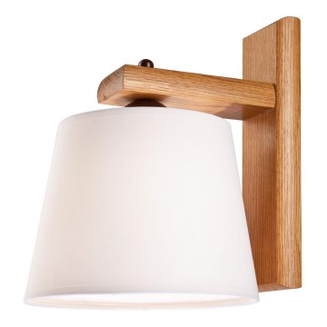 Επιτοίχιο φωτιστικό 1xE27/60W/230V δρυς