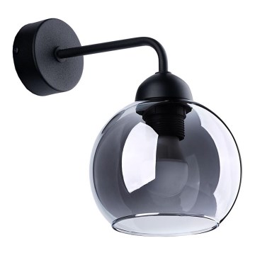 Επιτοίχιο φωτιστικό ALINO 1xE27/60W/230V μαύρο
