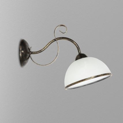 Επιτοίχιο φωτιστικό ANTICA 1xE27/60W/230V