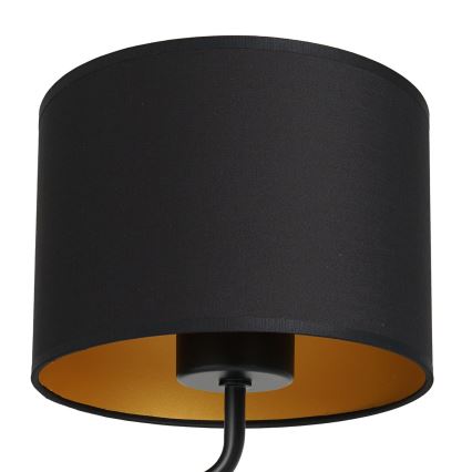 Επιτοίχιο φωτιστικό ARDEN 1xE27/60W/230V μαύρο/χρυσό