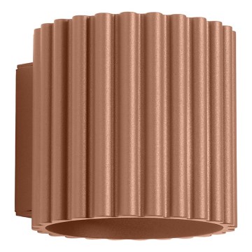 Επιτοίχιο φωτιστικό AURA 1xG9/10W/230V καφέ