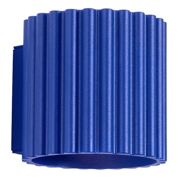 Επιτοίχιο φωτιστικό AURA 1xG9/10W/230V μπλε