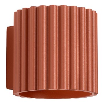 Επιτοίχιο φωτιστικό AURA 1xG9/10W/230V πορτοκαλί