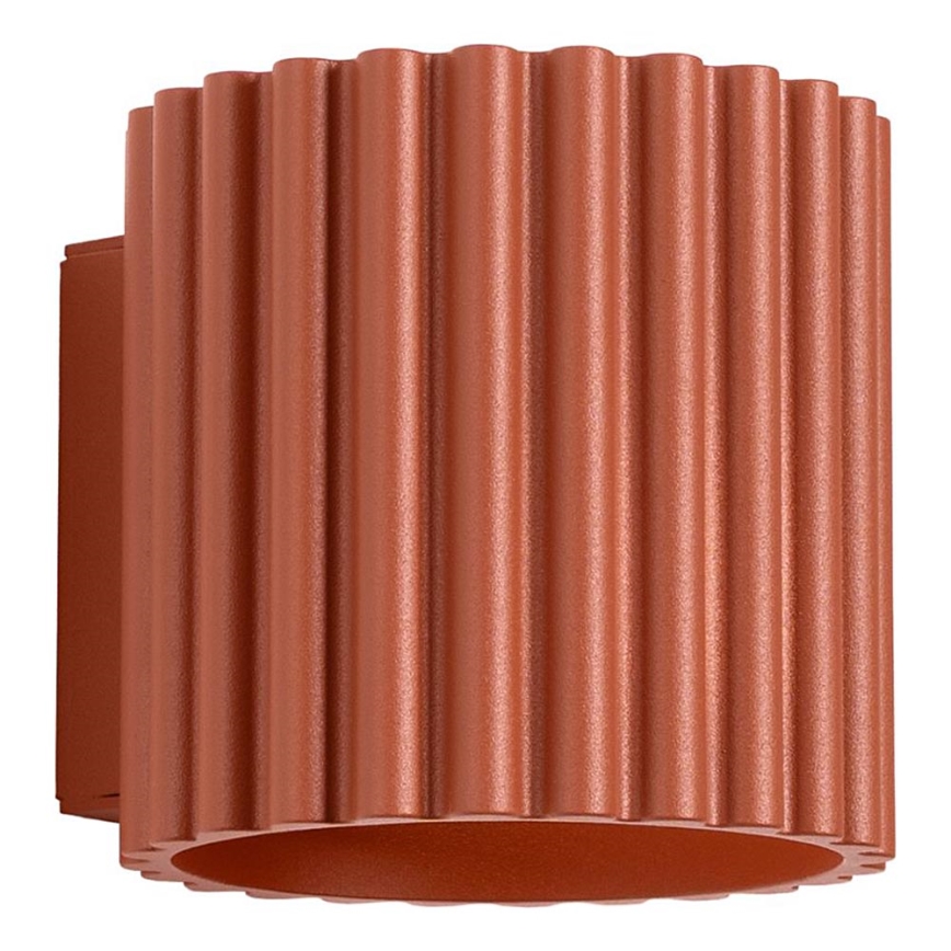 Επιτοίχιο φωτιστικό AURA 1xG9/10W/230V πορτοκαλί