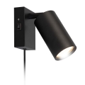 Επιτοίχιο φωτιστικό CELE 1xGU10/30W/230V μαύρο