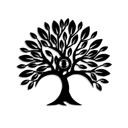 Επιτοίχιο φωτιστικό HEART TREE 1xE27/40W/230V μαύρο