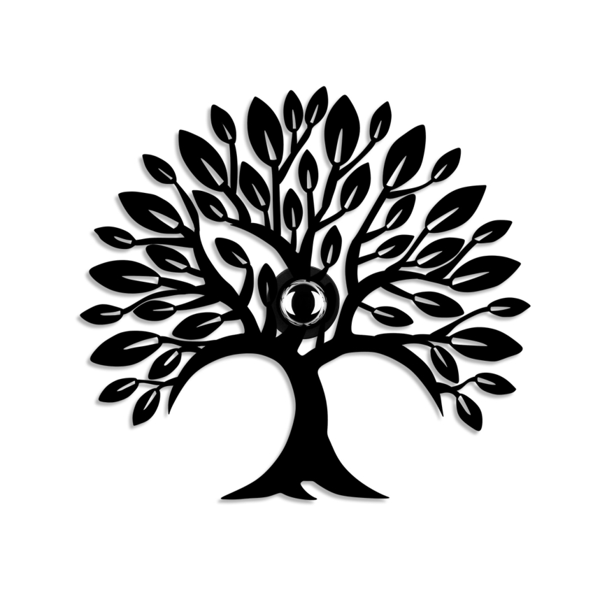 Επιτοίχιο φωτιστικό HEART TREE 1xE27/40W/230V μαύρο