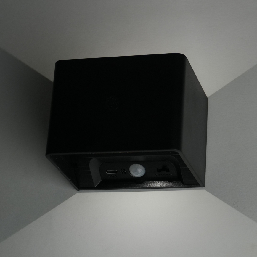 LED Dimming τοίχου αφής φωστικό με αισθητήρα MIRI LED/2,5W/3,7V 3000/4000/6400K 4000 mAh μαύρο
