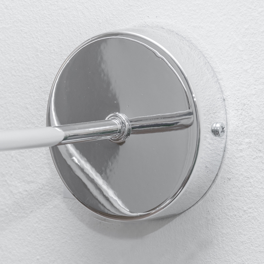 Επιτοίχιο φωτιστικό OXFORD 1xE27/15W/230V γυαλιστερό χρώμιο