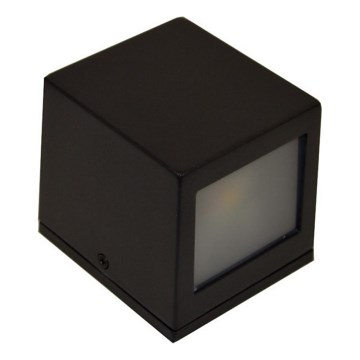 Επιτοίχιο φωτιστικό εξωτερικού χώρου LED 2xLED/5W/230V 4000K IP54 μαύρο