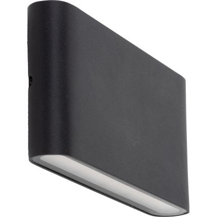 Επιτοίχιο φωτιστικό εξωτερικού χώρου LED ARWENA 2xLED/6W/230V IP54 μαύρο