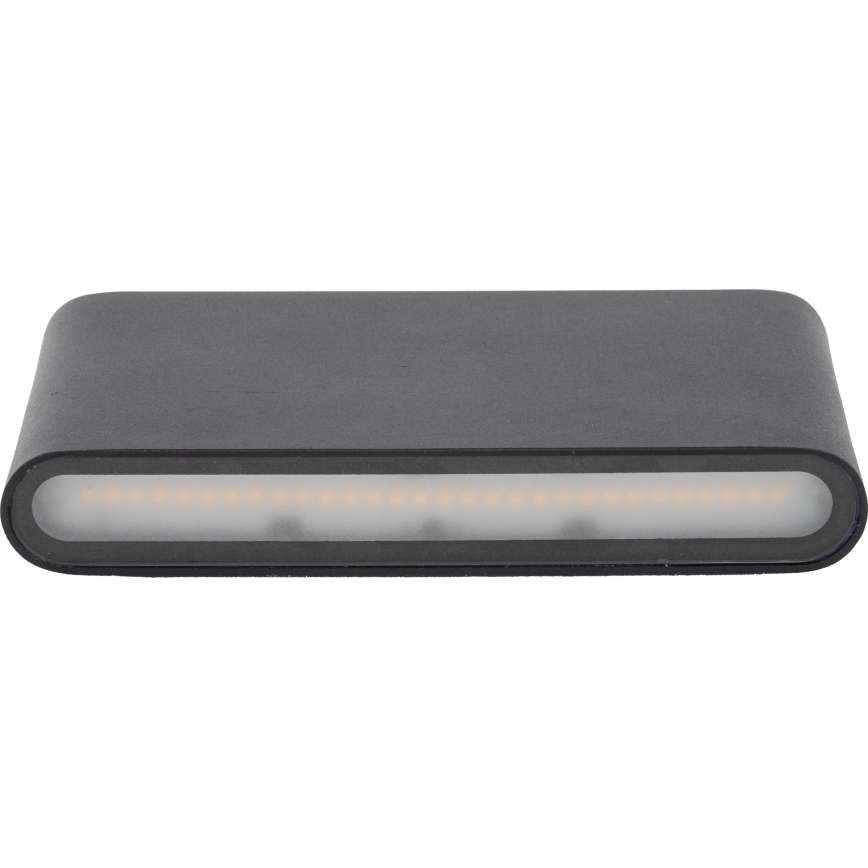Επιτοίχιο φωτιστικό εξωτερικού χώρου LED ARWENA 2xLED/6W/230V IP54 μαύρο