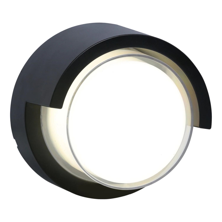 Επιτοίχιο φωτιστικό εξωτερικού χώρου LED ESSEN LED/10W/230V IP44 μαύρο