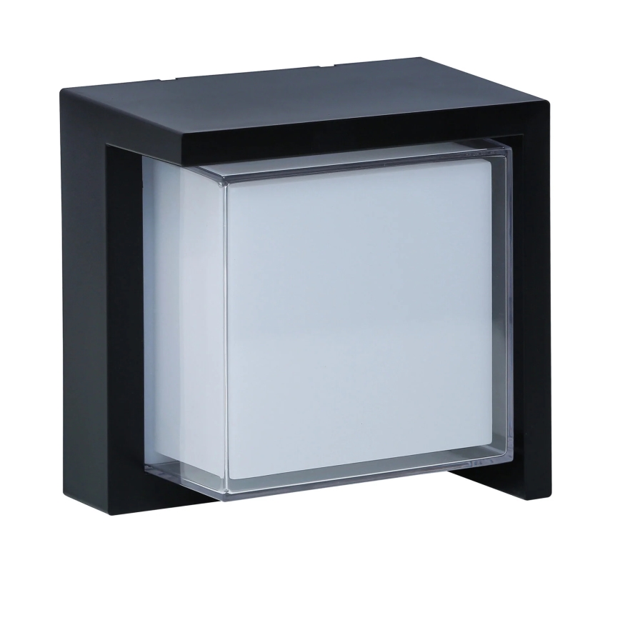 Επιτοίχιο φωτιστικό εξωτερικού χώρου LED ESSEN LED/12W/230V IP44 μαύρο