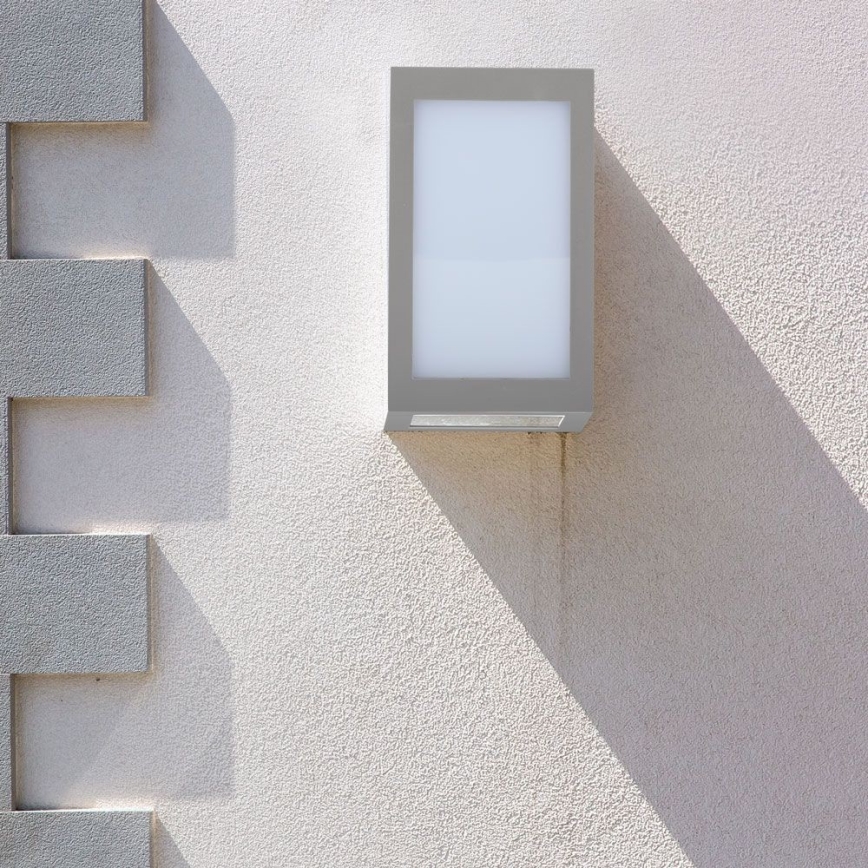 Επιτοίχιο φωτιστικό εξωτερικού χώρου LED LED/12W/230V 3000K IP65 γκρι