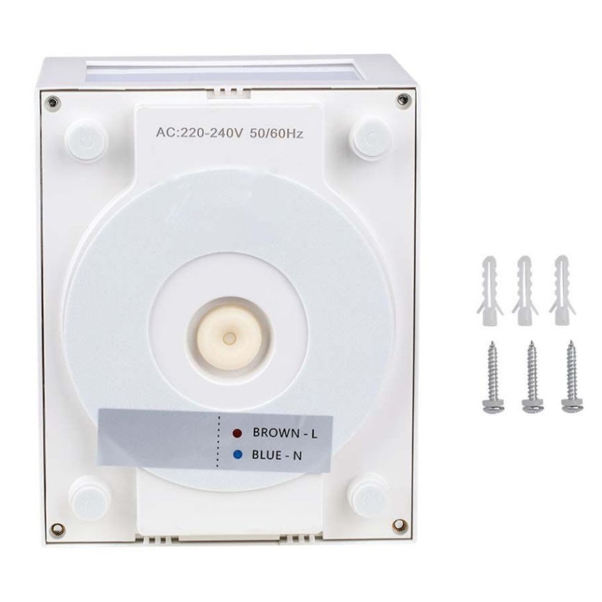Επιτοίχιο φωτιστικό εξωτερικού χώρου LED LED/12W/230V 3000K IP65 λευκό