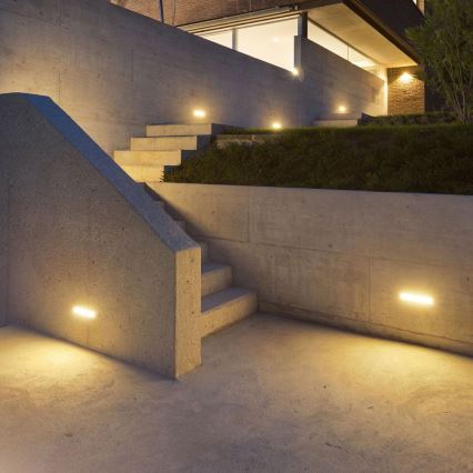 Επιτοίχιο φωτιστικό εξωτερικού χώρου LED LED/12W/230V 4000K IP65