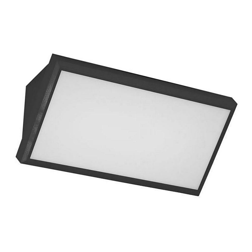 Επιτοίχιο φωτιστικό εξωτερικού χώρου LED LED/12W/230V 4000K IP65 μαύρο