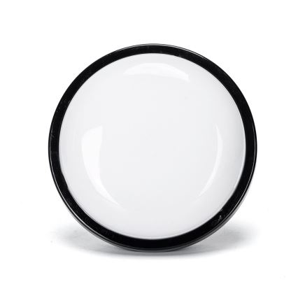 Επιτοίχιο φωτιστικό εξωτερικού χώρου LED LED/15W/230V 6500K διάμετρος 15,5 cm μαύρο IP65