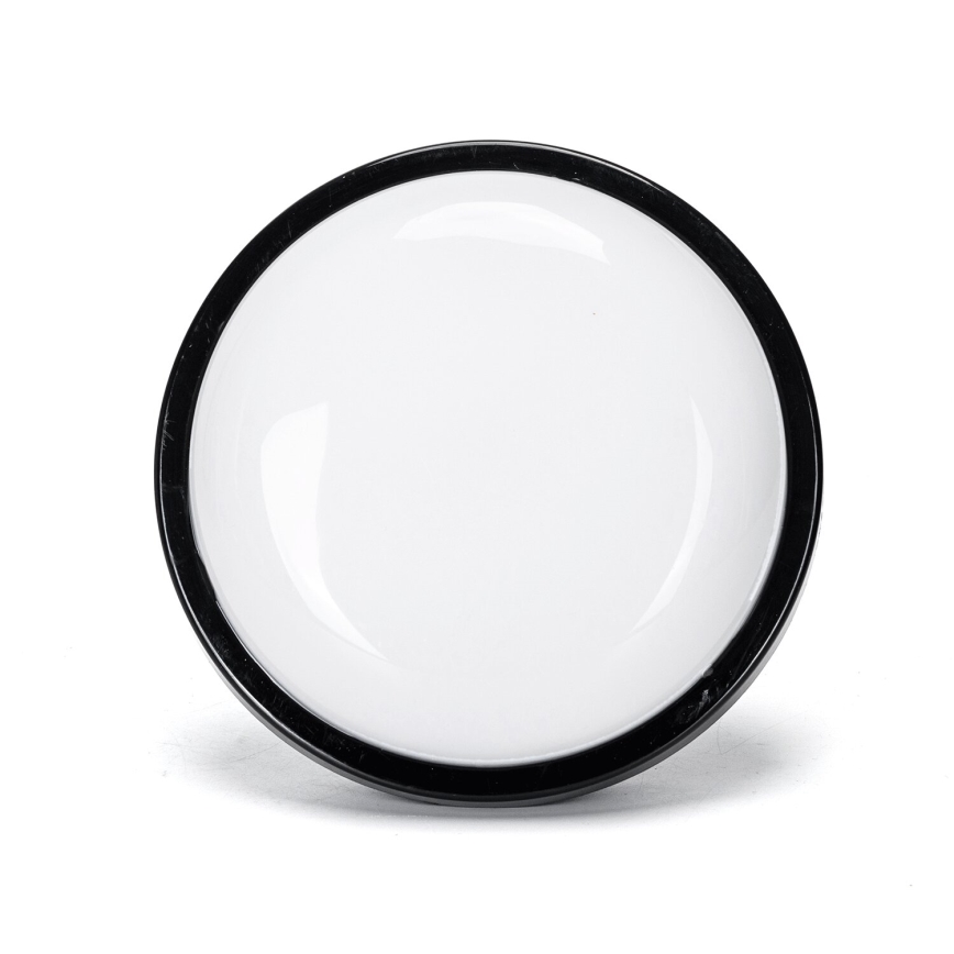 Επιτοίχιο φωτιστικό εξωτερικού χώρου LED LED/15W/230V 6500K διάμετρος 15,5 cm μαύρο IP65
