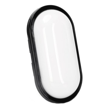 Επιτοίχιο φωτιστικό εξωτερικού χώρου LED LED/15W/230V 6500K μαύρο IP65