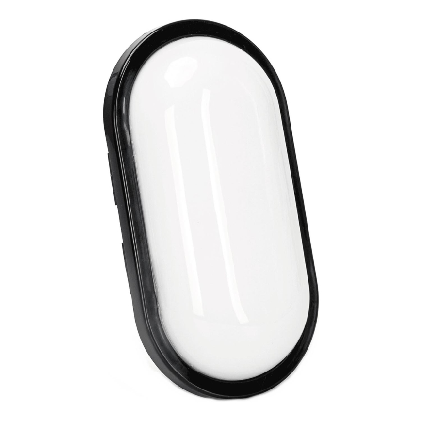 Επιτοίχιο φωτιστικό εξωτερικού χώρου LED LED/15W/230V 6500K μαύρο IP65