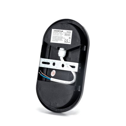 Επιτοίχιο φωτιστικό εξωτερικού χώρου LED LED/15W/230V 6500K μαύρο IP65