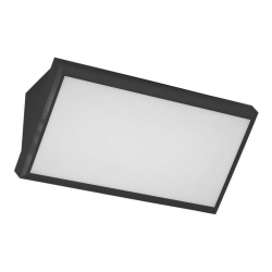 Επιτοίχιο φωτιστικό εξωτερικού χώρου LED LED/20W/230V 6400K IP65 μαύρο