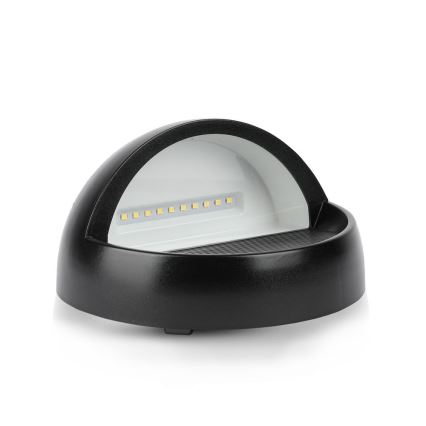 Επιτοίχιο φωτιστικό εξωτερικού χώρου LED LED/3W/230V 4000K IP65 μαύρο
