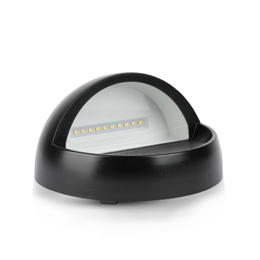 Επιτοίχιο φωτιστικό εξωτερικού χώρου LED LED/3W/230V 4000K IP65 μαύρο
