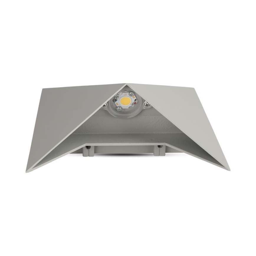 Επιτοίχιο φωτιστικό εξωτερικού χώρου LED LED/5W/230V 3000K IP65 γκρι