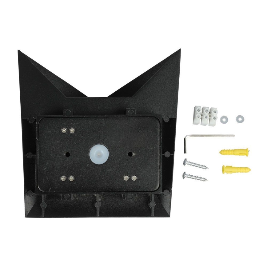Επιτοίχιο φωτιστικό εξωτερικού χώρου LED LED/5W/230V 3000K IP65 μαύρο