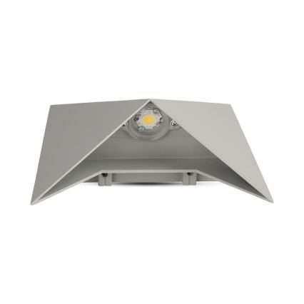 Επιτοίχιο φωτιστικό εξωτερικού χώρου LED LED/5W/230V 4000K IP65 γκρι