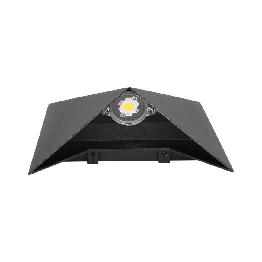 Επιτοίχιο φωτιστικό εξωτερικού χώρου LED LED/5W/230V 4000K IP65 μαύρο