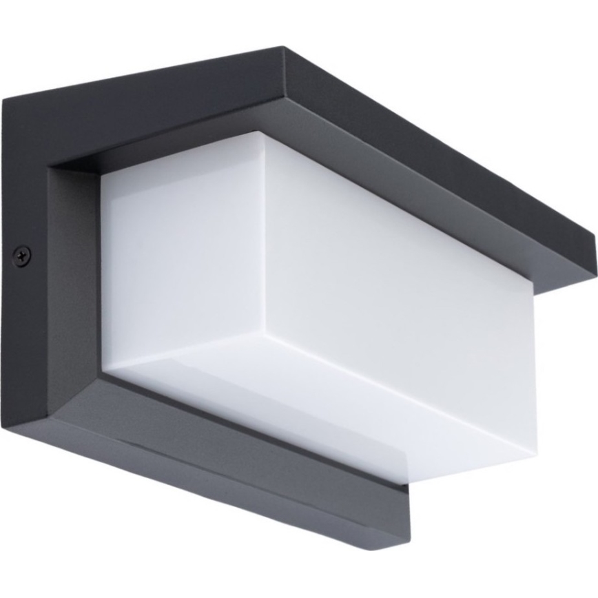 Επιτοίχιο φωτιστικό εξωτερικού χώρου LED NEELY 1xE27/9W/230V 3000K IP54 ανθρακί