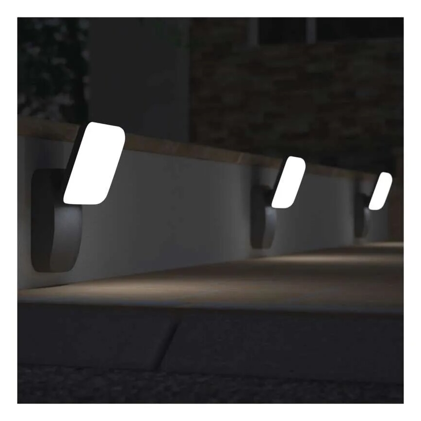 Επιτοίχιο φωτιστικό εξωτερικού χώρου LED NIKA LED/12,5W/230V IP44