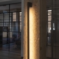 Επιτοίχιο φωτιστικό εξωτερικού χώρου LED YALTE LED/10W/230V 4000K IP54 μαύρο