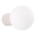 Επιτοίχιο φωτιστικό μπάνιου HALO 1xG9/8W/230V διάμετρος 12 cm IP44 κρεμ