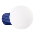 Επιτοίχιο φωτιστικό μπάνιου HALO 1xG9/8W/230V διάμετρος 12 cm IP44 μπλε