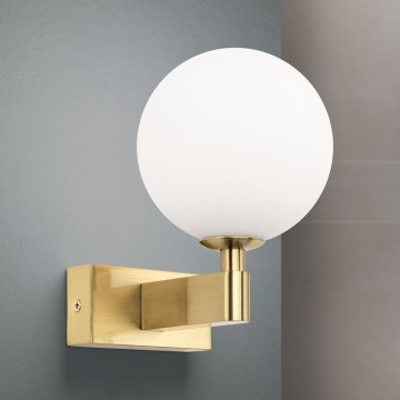 Επιτοίχιο φωτιστικό μπάνιου MARA 1xG9/20W/230V IP44 χρυσό
