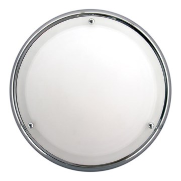 Επιτοίχιο φωτιστικό οροφής μπάνιου NEPTUN 1xE27/60W/230V γυαλιστερό χρώμιο IP44