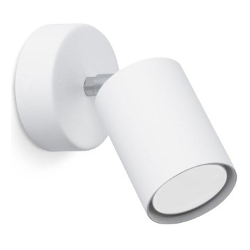 Επιτοίχιο φωτιστικό σημείου LEMMI 1xGU10/40W/230V λευκό