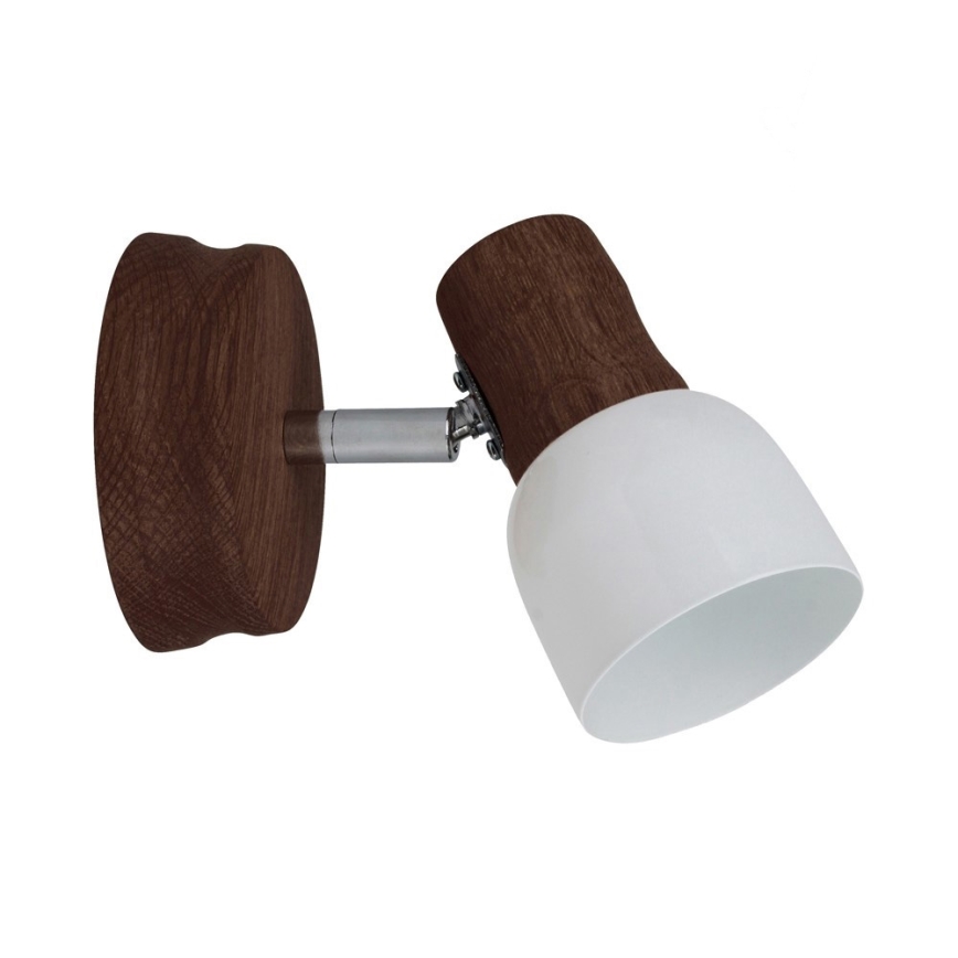 Επιτοίχιο φωτιστικό σημείου SVANTJE 1xE14/40W/230V οξιά
