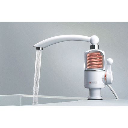 Επιτοίχιος ταχυθερμαντήρας μπάνιου 3000W/230V λευκό
