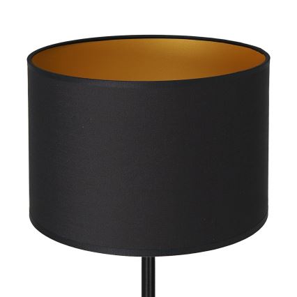 Επιτραπέζια λάμπα ARDEN 1xE27/60W/230V d. 25 cm μαύρο/χρυσαφί