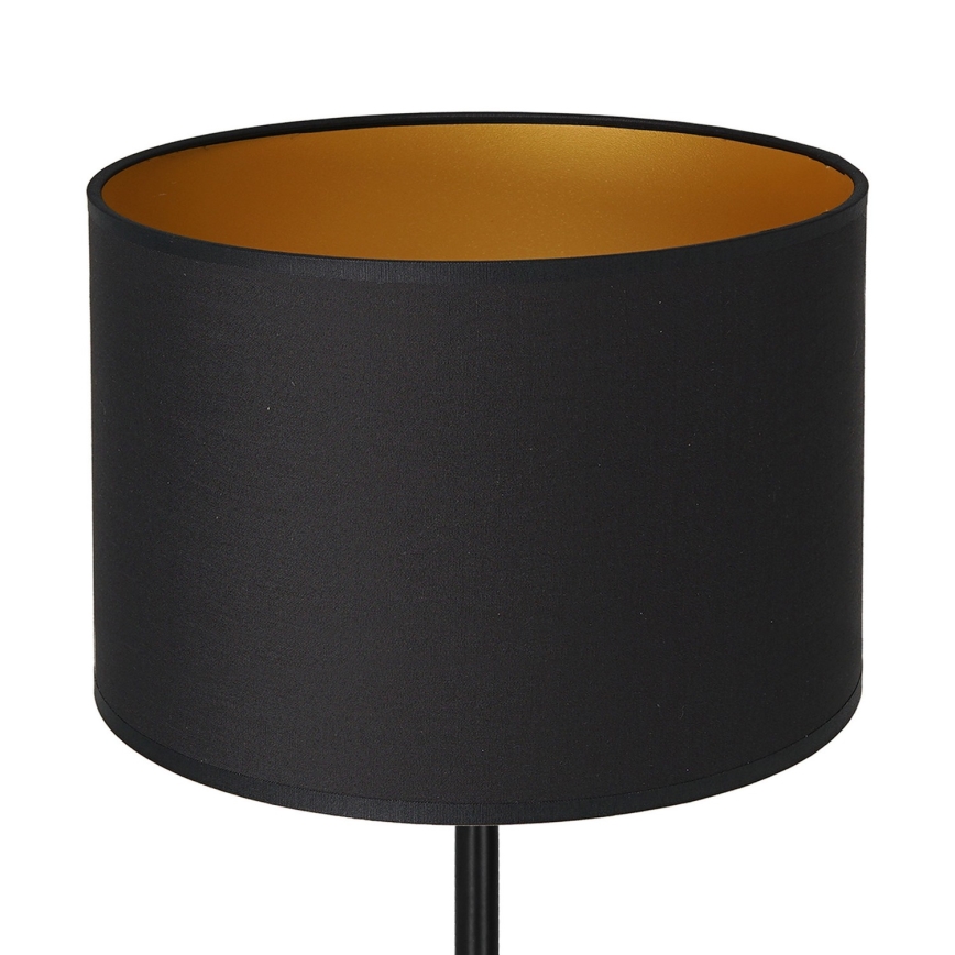 Επιτραπέζια λάμπα ARDEN 1xE27/60W/230V d. 25 cm μαύρο/χρυσαφί