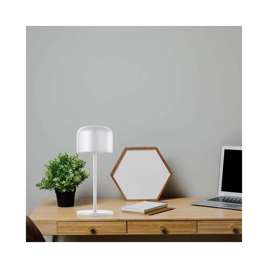 LED Dimming rechargeable touch επιτραπέζια λάμπα LED/1,5W/5V 2700-5700K IP54 2200 mAh λευκό
