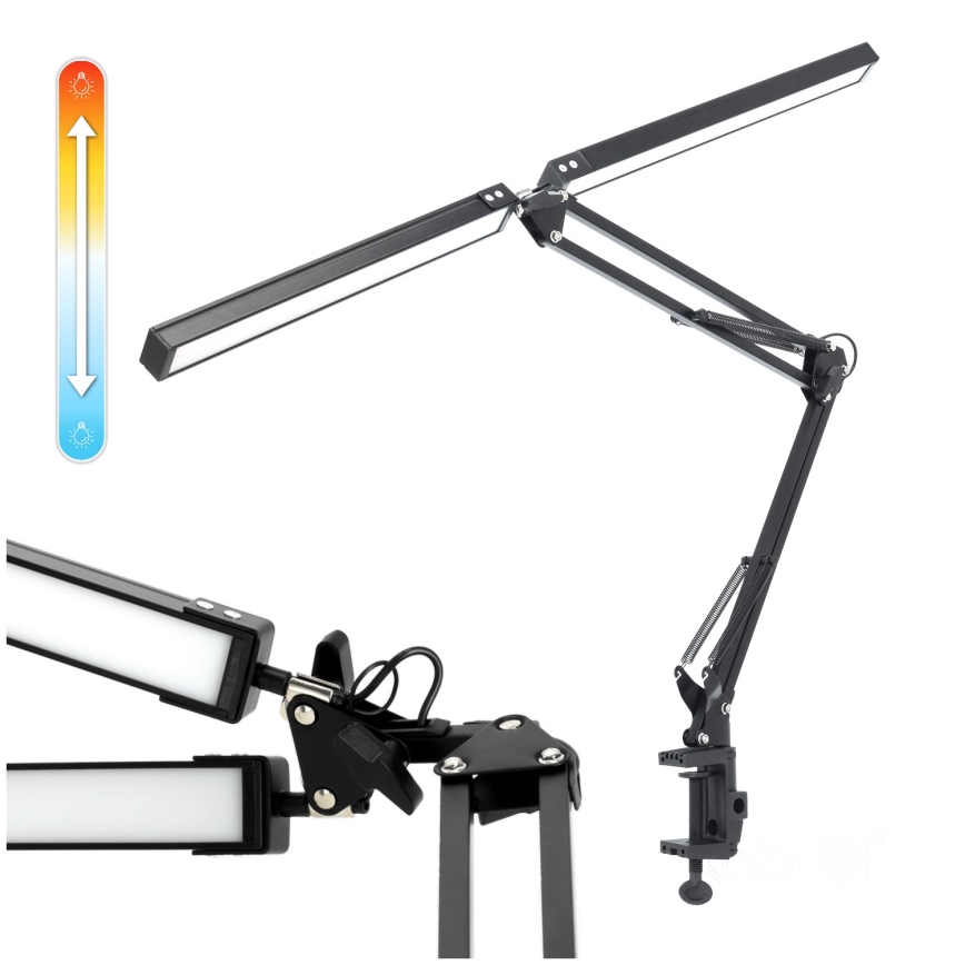 Επιτραπέζια λάμπα dimming LED TENUIX DUO 2xLED/14W/230V 3000-6000K