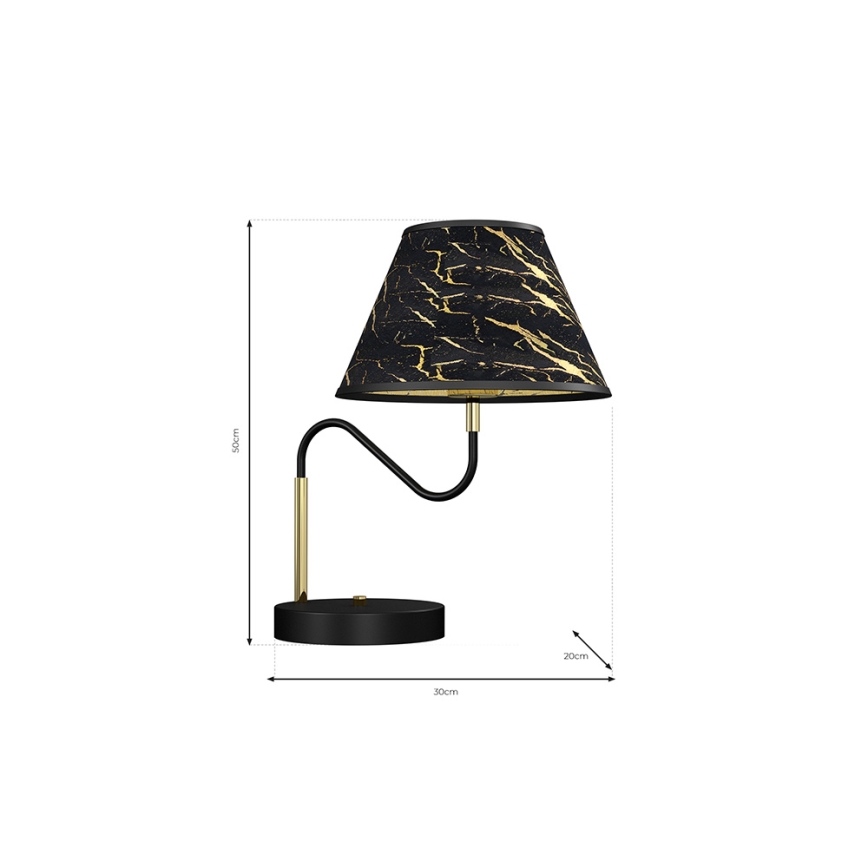 Επιτραπέζια λάμπα HERMES 1xE27/60W/230V