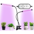 Επιτραπέζια λάμπα LED Dimmable με κλιπ καλλιέργειας φυτών LED/8W/5V